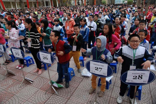 Hơn 1.000 học sinh tiểu học thi Olympic tiếng Anh ảnh 2